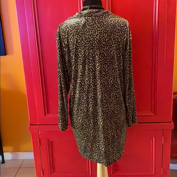 LIKE NEW Beija Flor leopard dress. GORGEOUS! - Picture 2 of 5